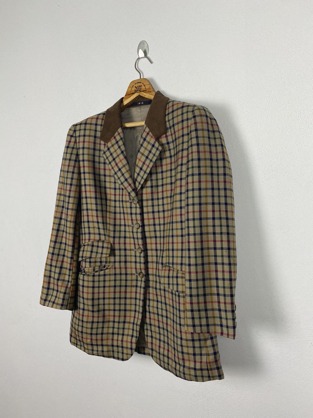 DAKS × Designer × Japanese Brand FULL BUTTON WITH 3 POCKET BUTTOM CASUAL JACKET Size US M / EU 48-50 / 2 - 2 Thumbnail