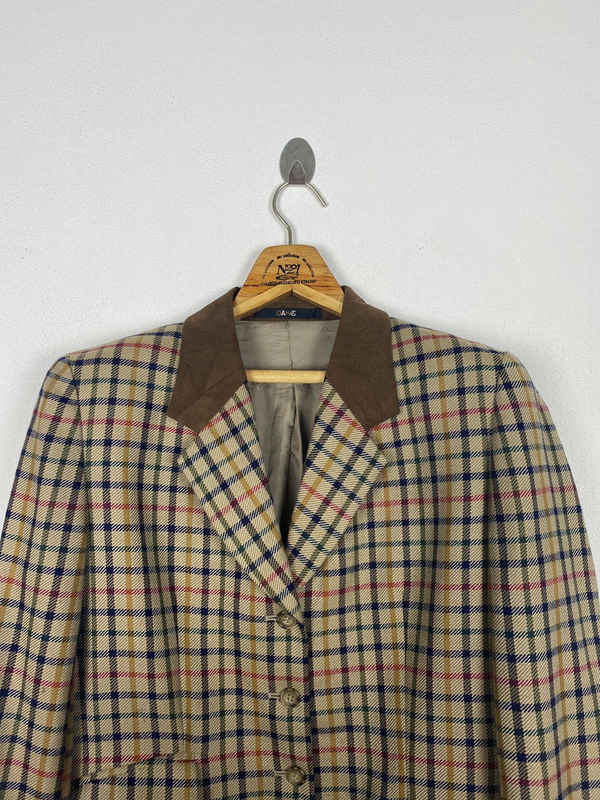 DAKS × Designer × Japanese Brand FULL BUTTON WITH 3 POCKET BUTTOM CASUAL JACKET Size US M / EU 48-50 / 2 - 3 Thumbnail
