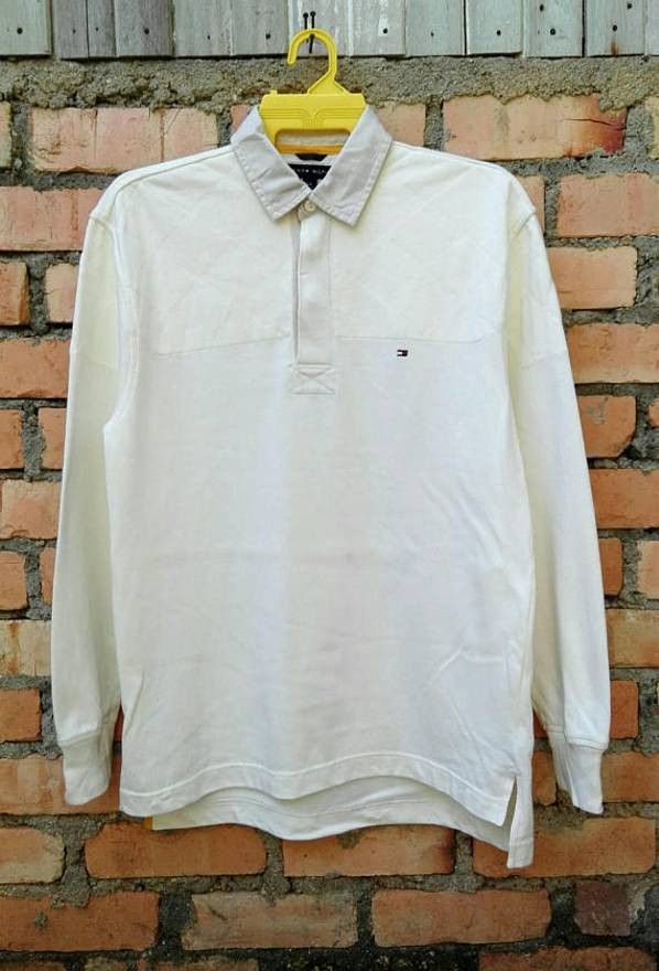 Tommy Hilfiger Tommy Hilfiger Rugby Shirt Small Size Mens Size US S / EU 44-46 / 1 - 1 Thumbnail