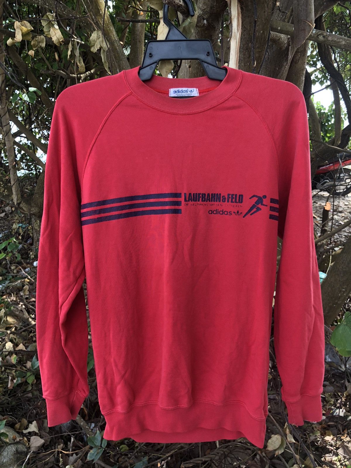 Adidas × Descente × Vintage VINTAGE Adidas Laufbahn & Feld Descente Under Adidas License Size US L / EU 52-54 / 3 - 1 Thumbnail