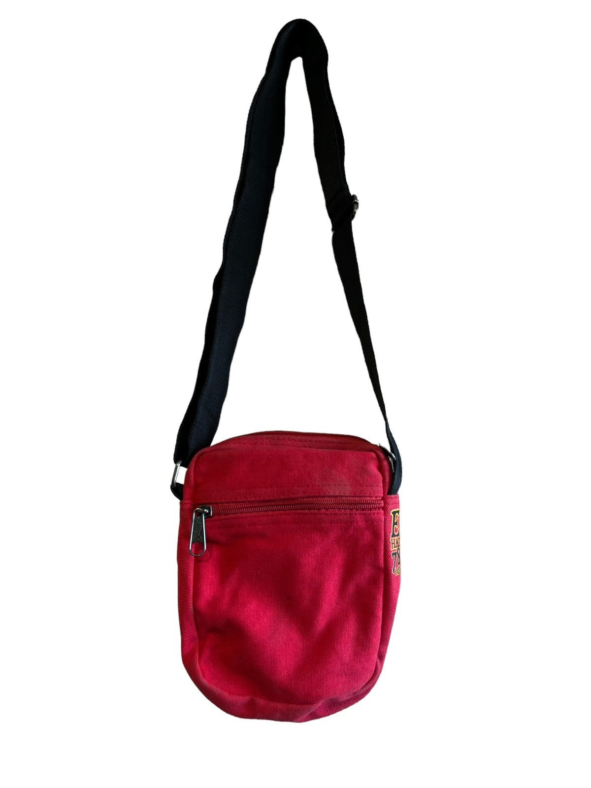 Christian Audigier × Ed Hardy × Vintage Vintage Ed Hardy 7829 Melrose Bag Red Size ONE SIZE - 5 Thumbnail