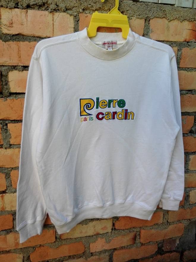 Designer × Pierre Cardin × Vintage Pierre Cardin Paris Pullover Medium Size Size US M / EU 48-50 / 2 - 2 Thumbnail