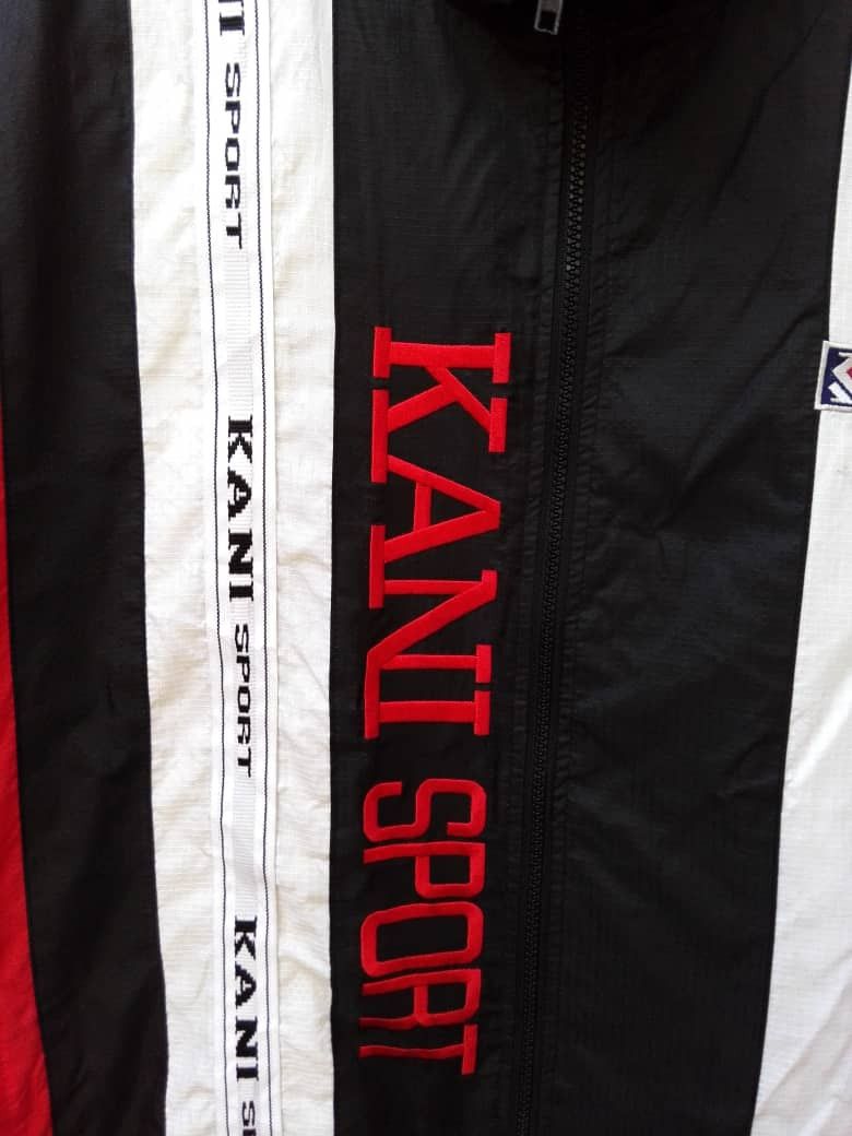 Karl Kani × Vintage Karl Kani sport Jacket Windbreaker Size US L / EU 52-54 / 3 - 6 Thumbnail