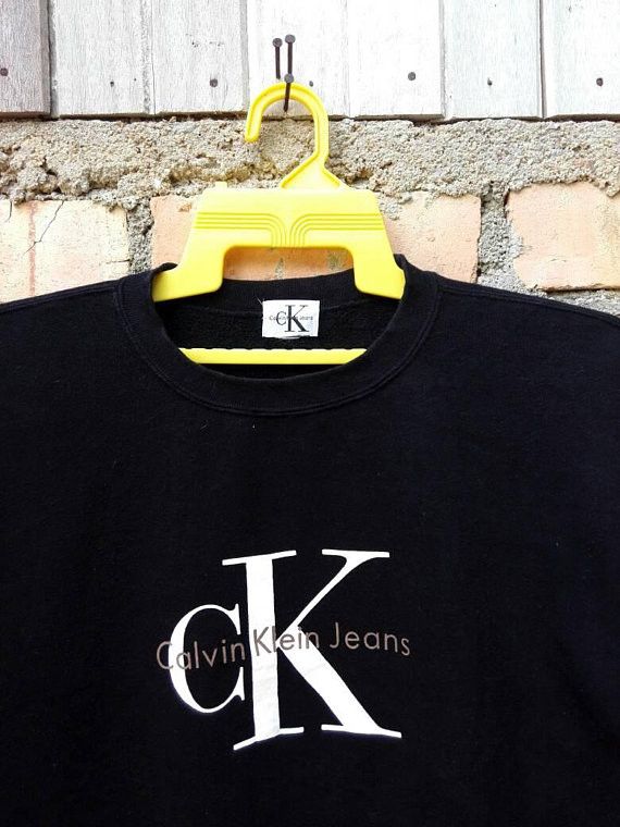 Calvin Klein × Vintage Calvin Klein Jeans Pullover Medium Size Size US M / EU 48-50 / 2 - 3 Thumbnail