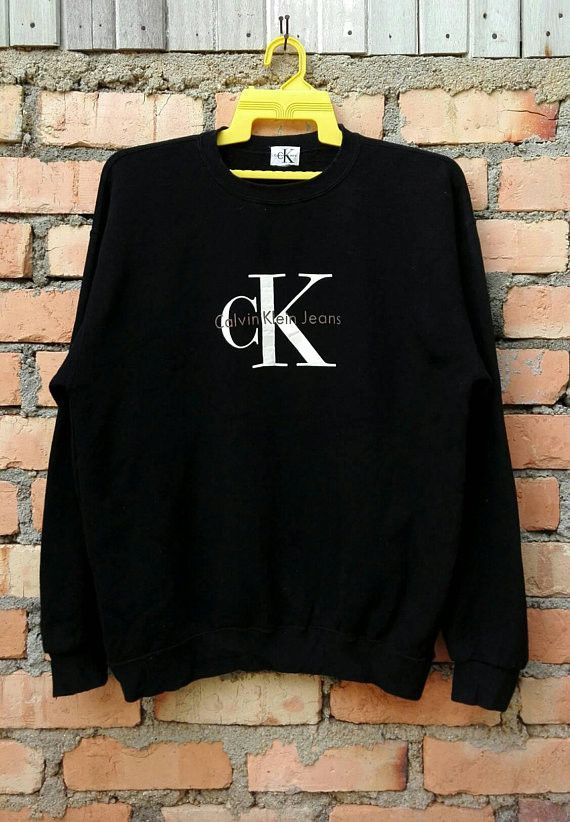 Calvin Klein × Vintage Calvin Klein Jeans Pullover Medium Size Size US M / EU 48-50 / 2 - 1 Thumbnail