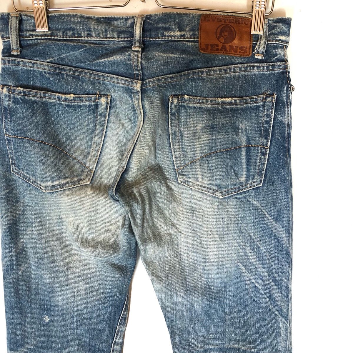 Hysteric Glamour Hysteric Glamour Selvedge Distressed Denim Jeans Trousers Size US 30 / EU 46 - 7 Thumbnail