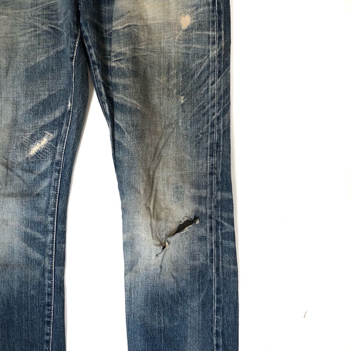 Hysteric Glamour Hysteric Glamour Selvedge Distressed Denim Jeans Trousers Size US 30 / EU 46 - 3 Thumbnail