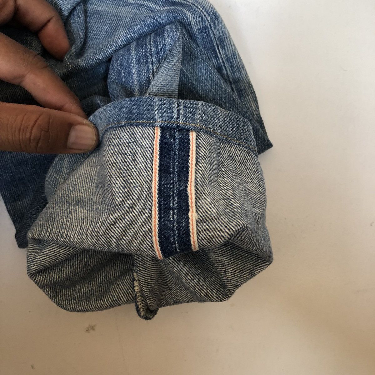 Hysteric Glamour Hysteric Glamour Selvedge Distressed Denim Jeans Trousers Size US 30 / EU 46 - 8 Thumbnail