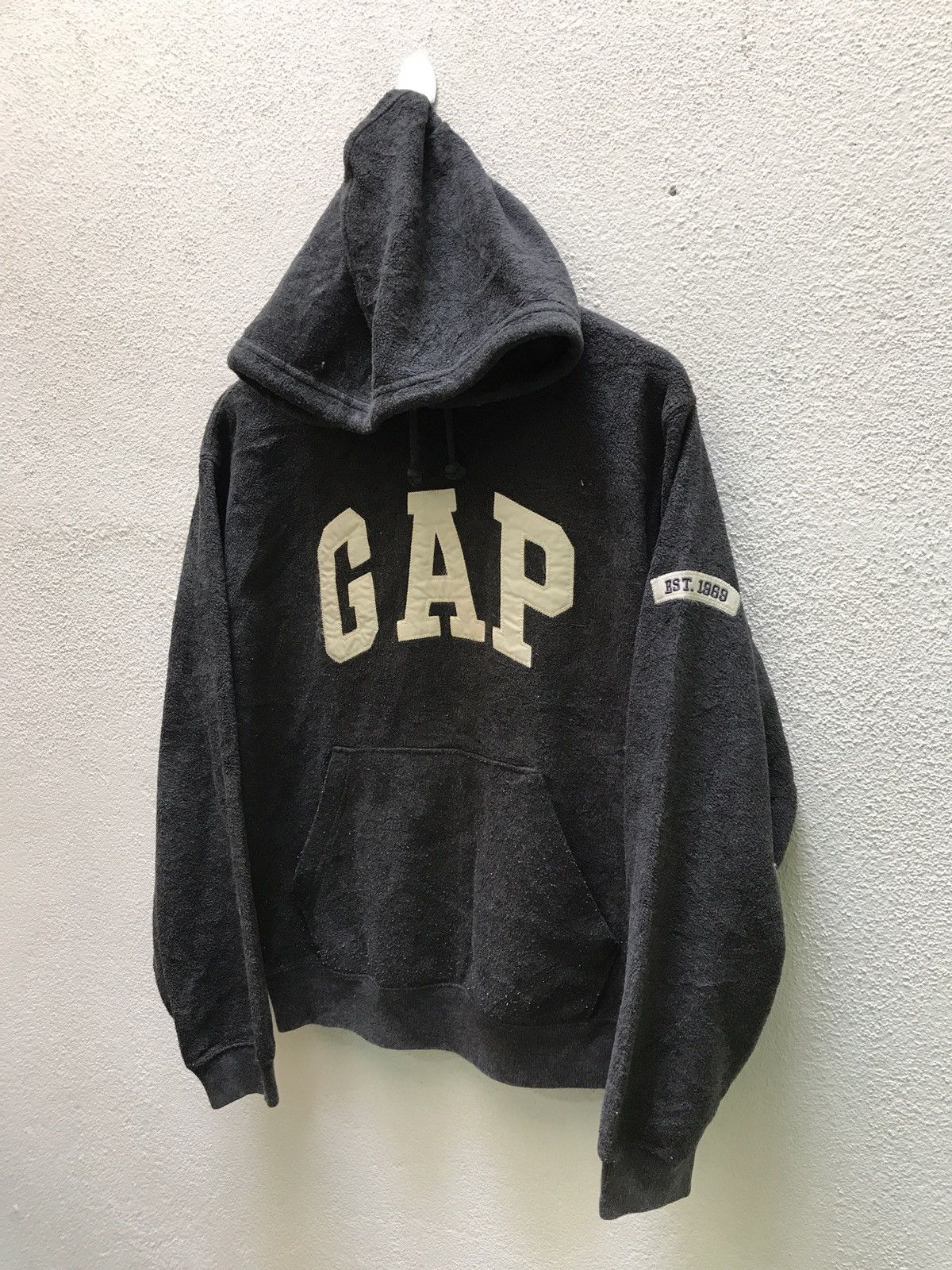 Gap 🔊🔥FINAL DROP🔥GAP KANYE WEST FLEECE EMBROIDERY PULLOVER Size US M / EU 48-50 / 2 - 3 Thumbnail