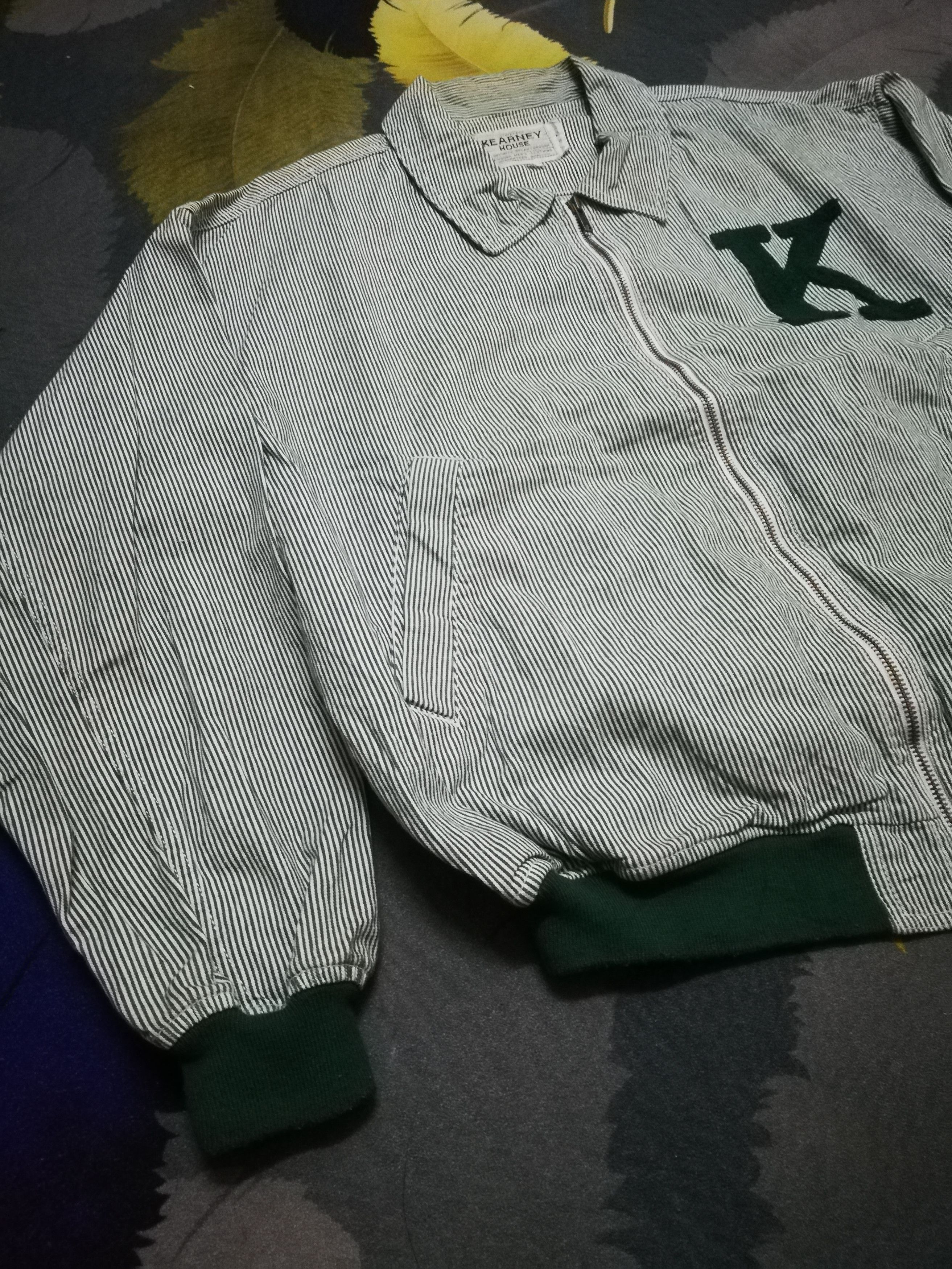 Vintage Vintage Kearney House Hickory Stripe Work Jacket Chenille Size US L / EU 52-54 / 3 - 5 Thumbnail