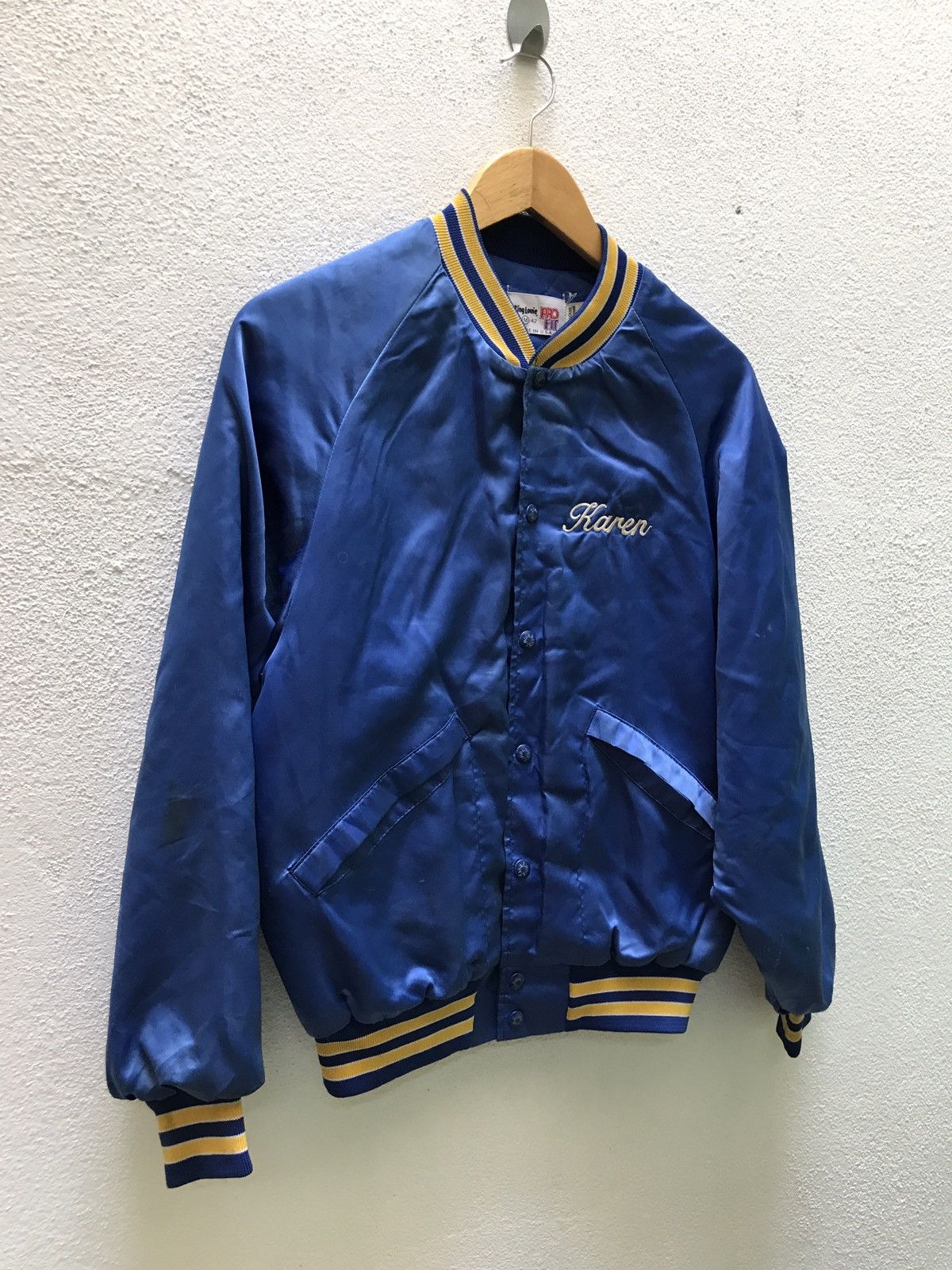 Vintage 🔊🔥FINAL DROP🔥 Rare vintage KING LOUIE SATIN JACKET Size US M / EU 48-50 / 2 - 5 Thumbnail