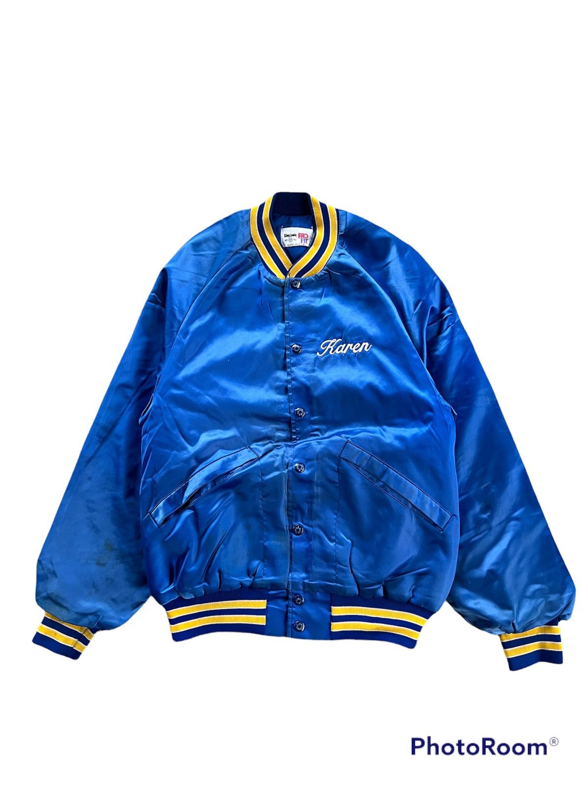 Vintage 🔊🔥FINAL DROP🔥 Rare vintage KING LOUIE SATIN JACKET Size US M / EU 48-50 / 2 - 1 Thumbnail