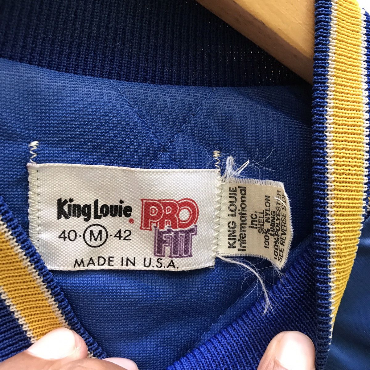 Vintage 🔊🔥FINAL DROP🔥 Rare vintage KING LOUIE SATIN JACKET Size US M / EU 48-50 / 2 - 10 Thumbnail