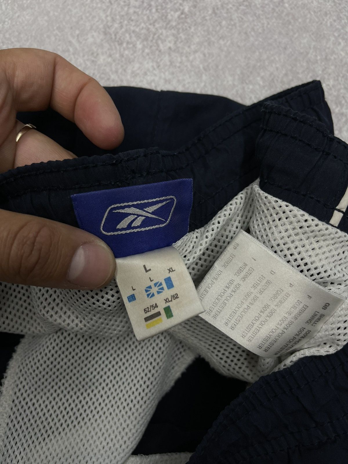 Reebok × Vintage Vintage Reebok Shorts Double Big Logo Y2K Size L Size US 34 / EU 50 - 6 Thumbnail