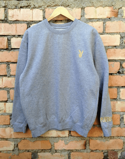 Playboy × Vintage Playboy Bunny Sweatshirt Medium Size Size US M / EU 48-50 / 2 - 3 Thumbnail