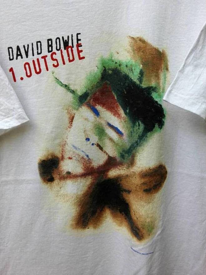 Band Tees × Rockstar Games × Vintage Vintage 90s David Bowie Tee XLarge Size US XL / EU 56 / 4 - 2 Thumbnail