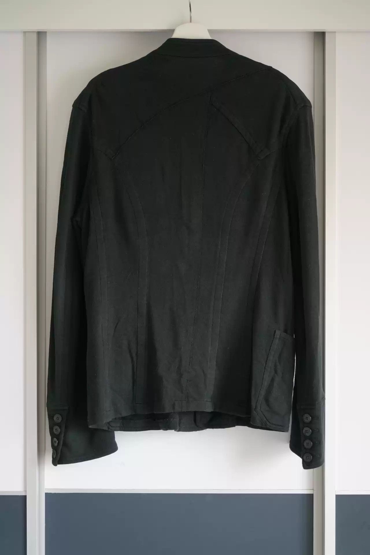 Yohji Yamamoto Yohji Yamamoto 12ss Splicing JKT Size US L / EU 52-54 / 3 - 2 Thumbnail