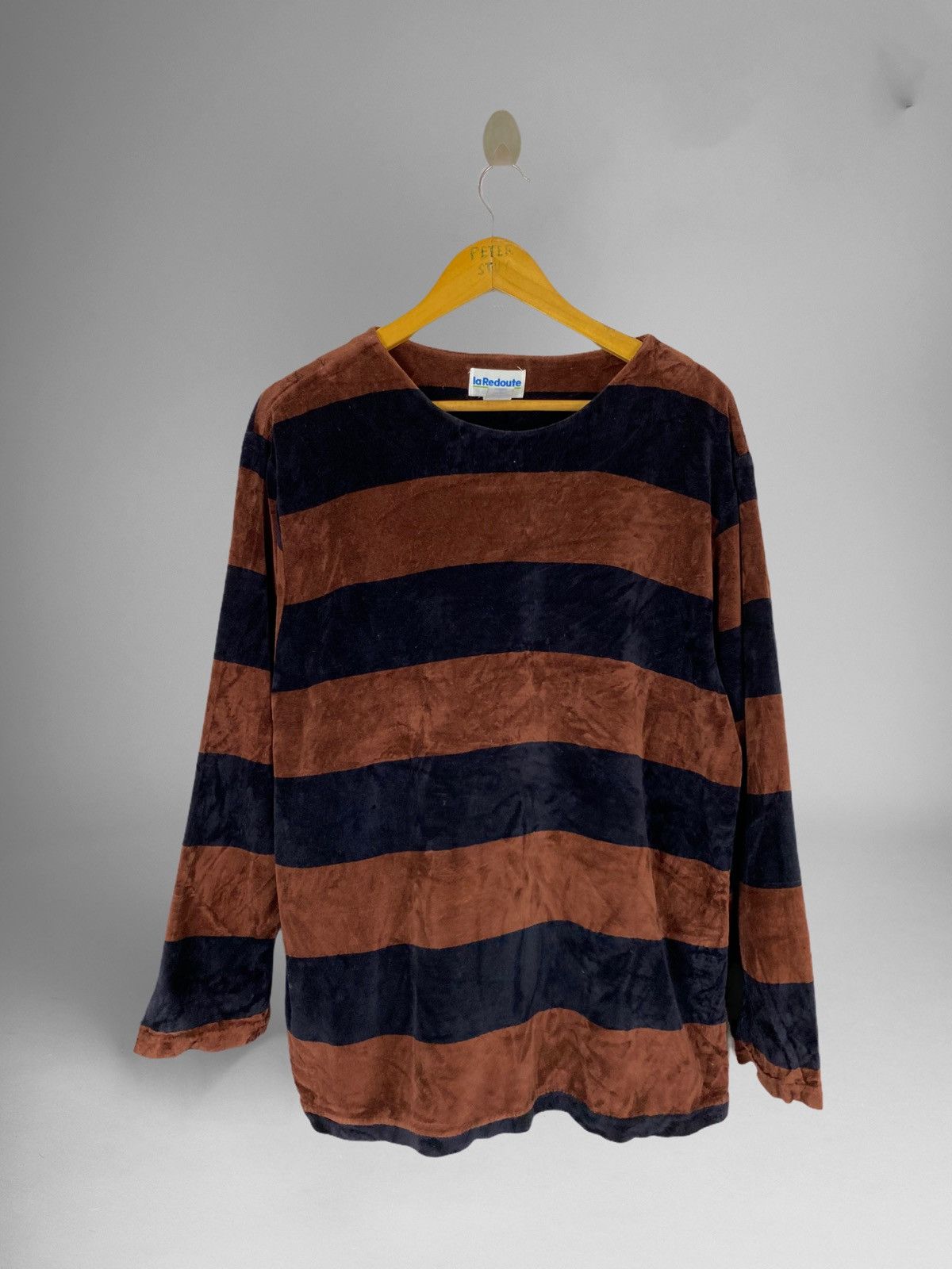 Vintage VINTAGE LA REDOUTE VELVET T-SHIRT Size US M / EU 48-50 / 2 - 1 Thumbnail