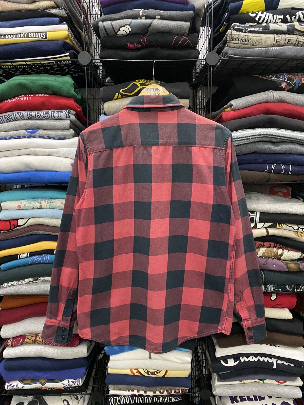 Levi's Vintage Levi’s Flannel Shirt Size US M / EU 48-50 / 2 - 2 Thumbnail