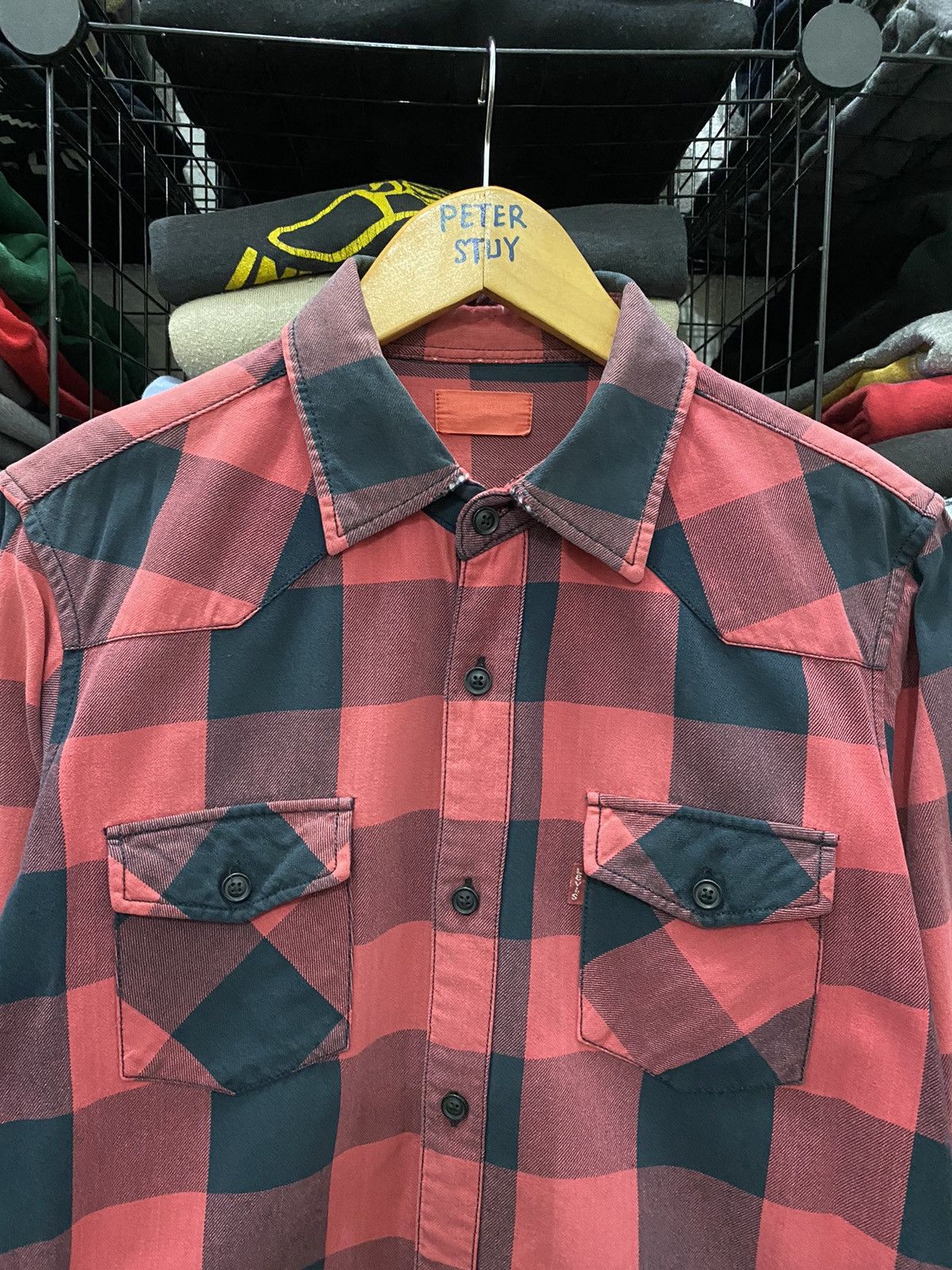 Levi's Vintage Levi’s Flannel Shirt Size US M / EU 48-50 / 2 - 3 Thumbnail