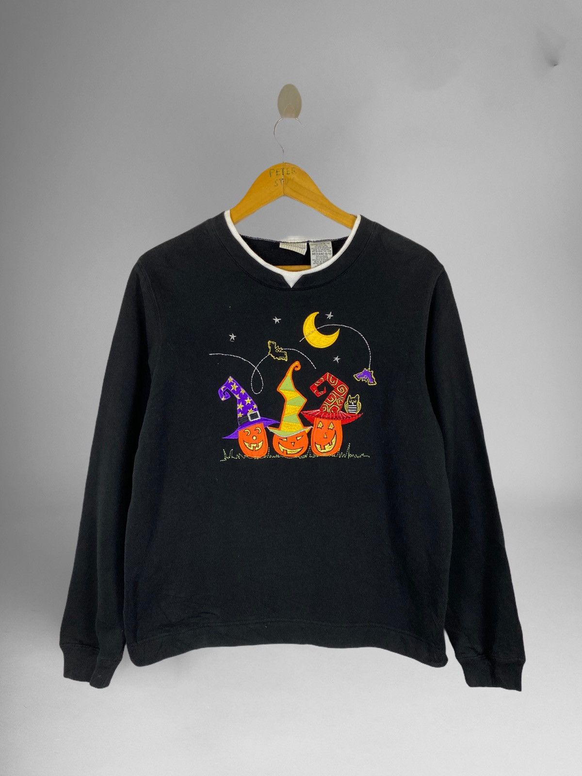 Vintage VINTAGE EMBROIDEREY SWEATER Size US M / EU 48-50 / 2 - 1 Thumbnail