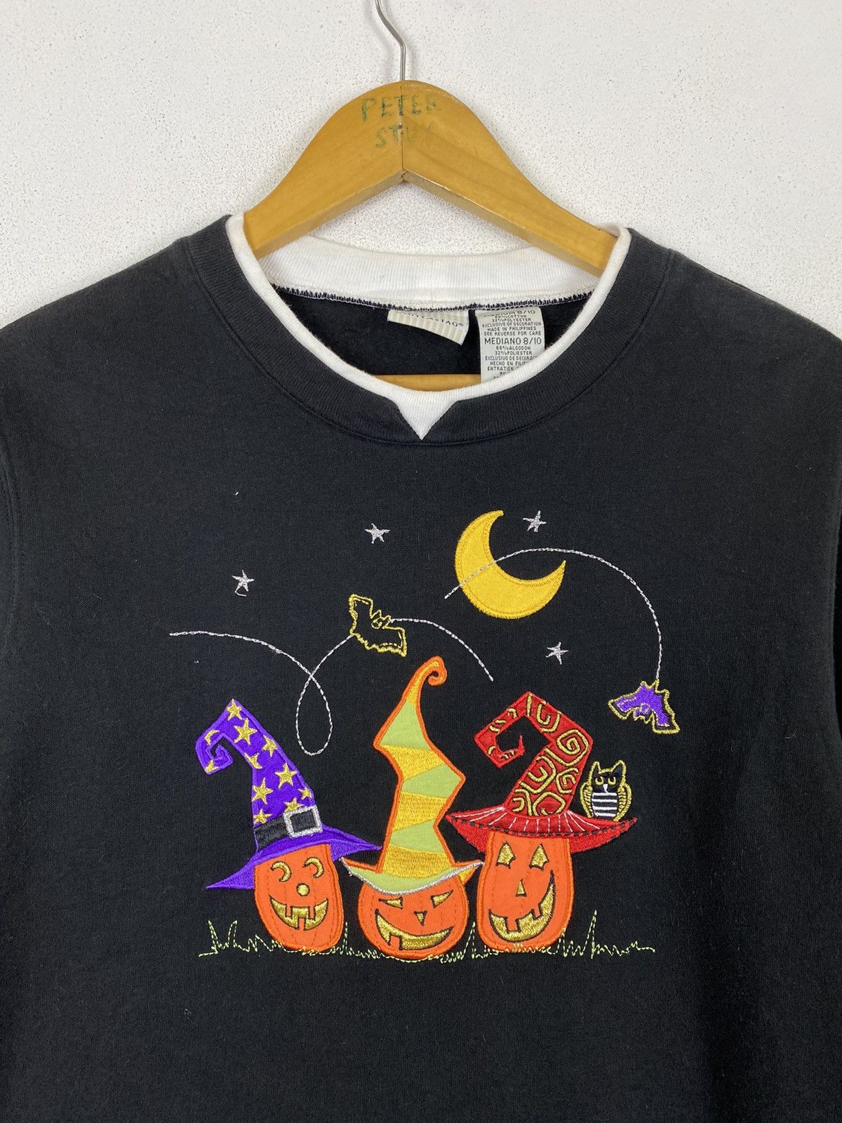 Vintage VINTAGE EMBROIDEREY SWEATER Size US M / EU 48-50 / 2 - 3 Thumbnail