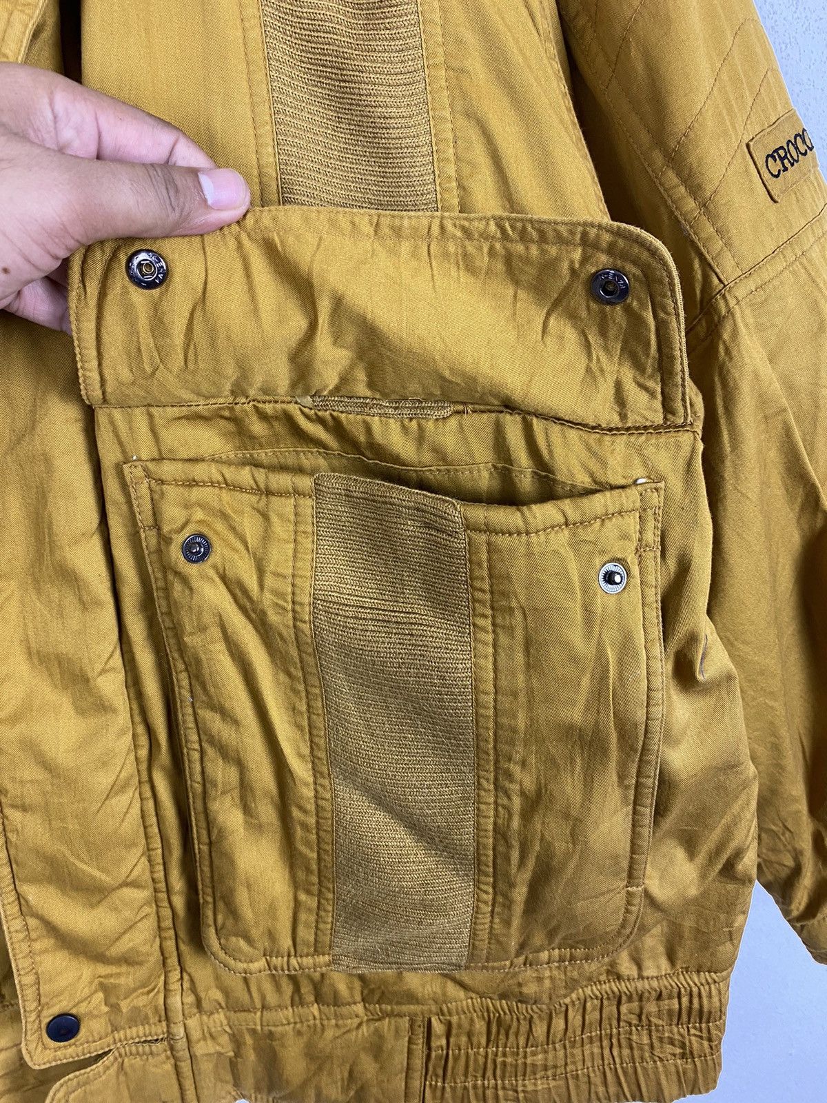 Japanese Brand × Vintage VINTAGE CROCODILE BOMBER JACKET STYLE Size US L / EU 52-54 / 3 - 10 Thumbnail