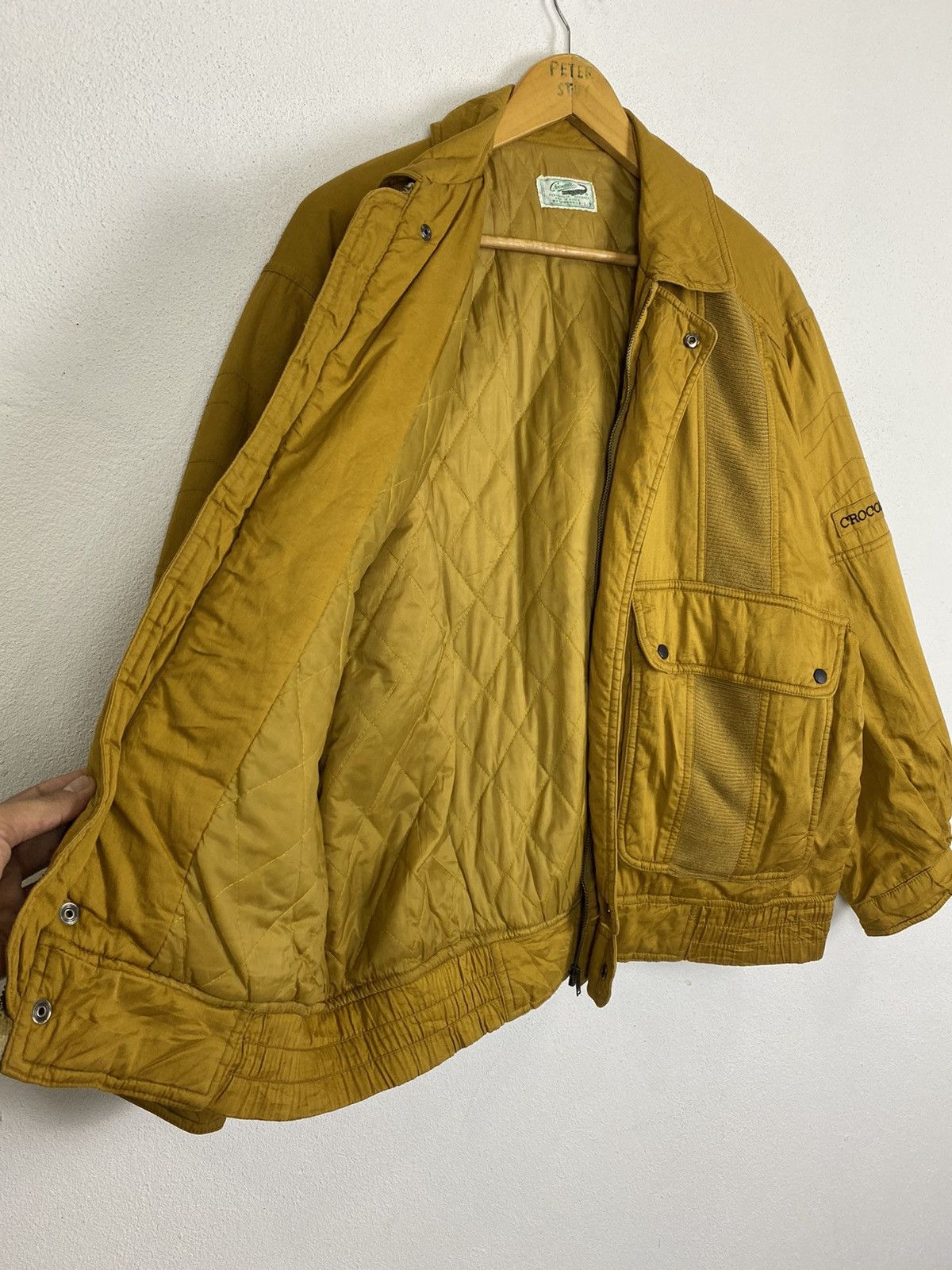 Japanese Brand × Vintage VINTAGE CROCODILE BOMBER JACKET STYLE Size US L / EU 52-54 / 3 - 6 Thumbnail