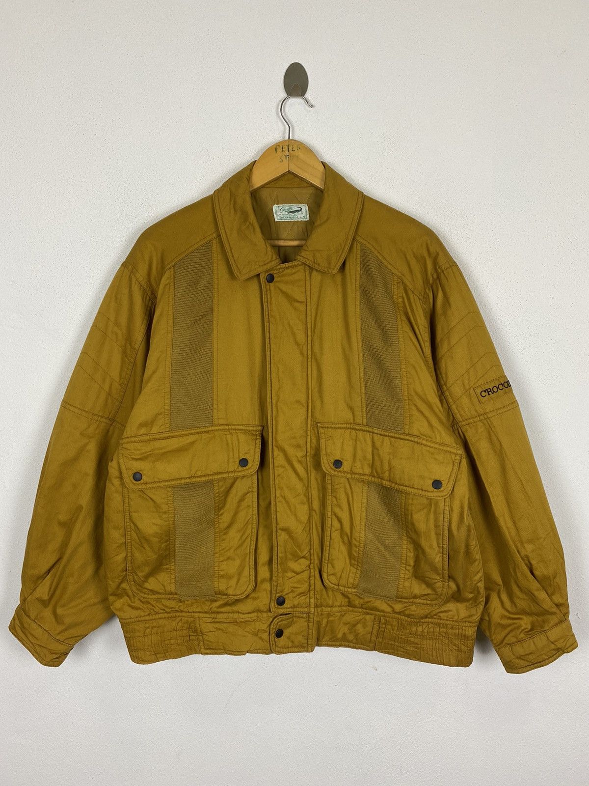 Japanese Brand × Vintage VINTAGE CROCODILE BOMBER JACKET STYLE Size US L / EU 52-54 / 3 - 2 Thumbnail