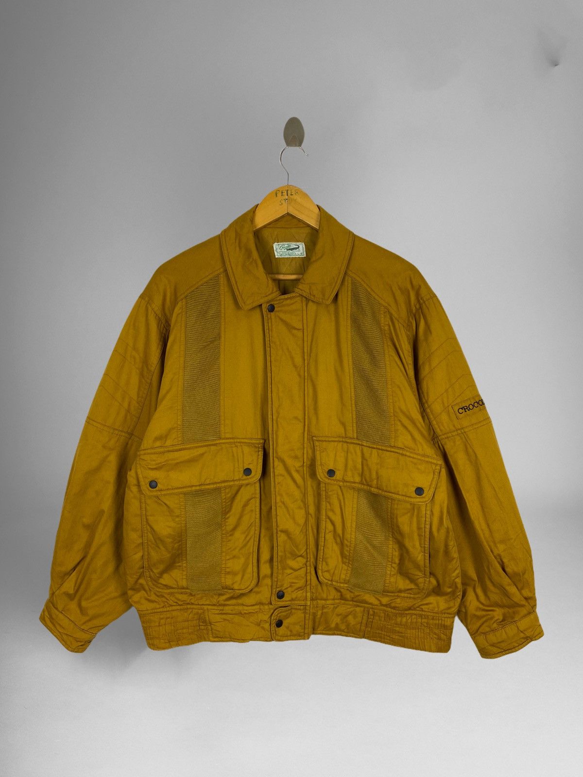 Japanese Brand × Vintage VINTAGE CROCODILE BOMBER JACKET STYLE Size US L / EU 52-54 / 3 - 1 Thumbnail