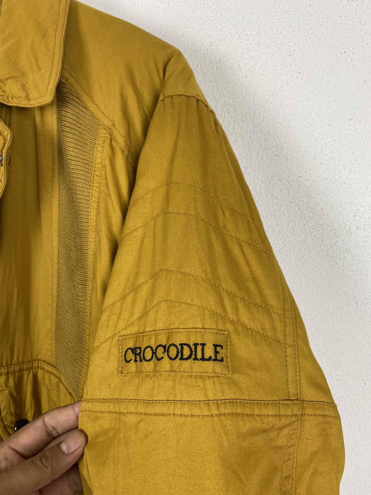 Japanese Brand × Vintage VINTAGE CROCODILE BOMBER JACKET STYLE Size US L / EU 52-54 / 3 - 9 Thumbnail