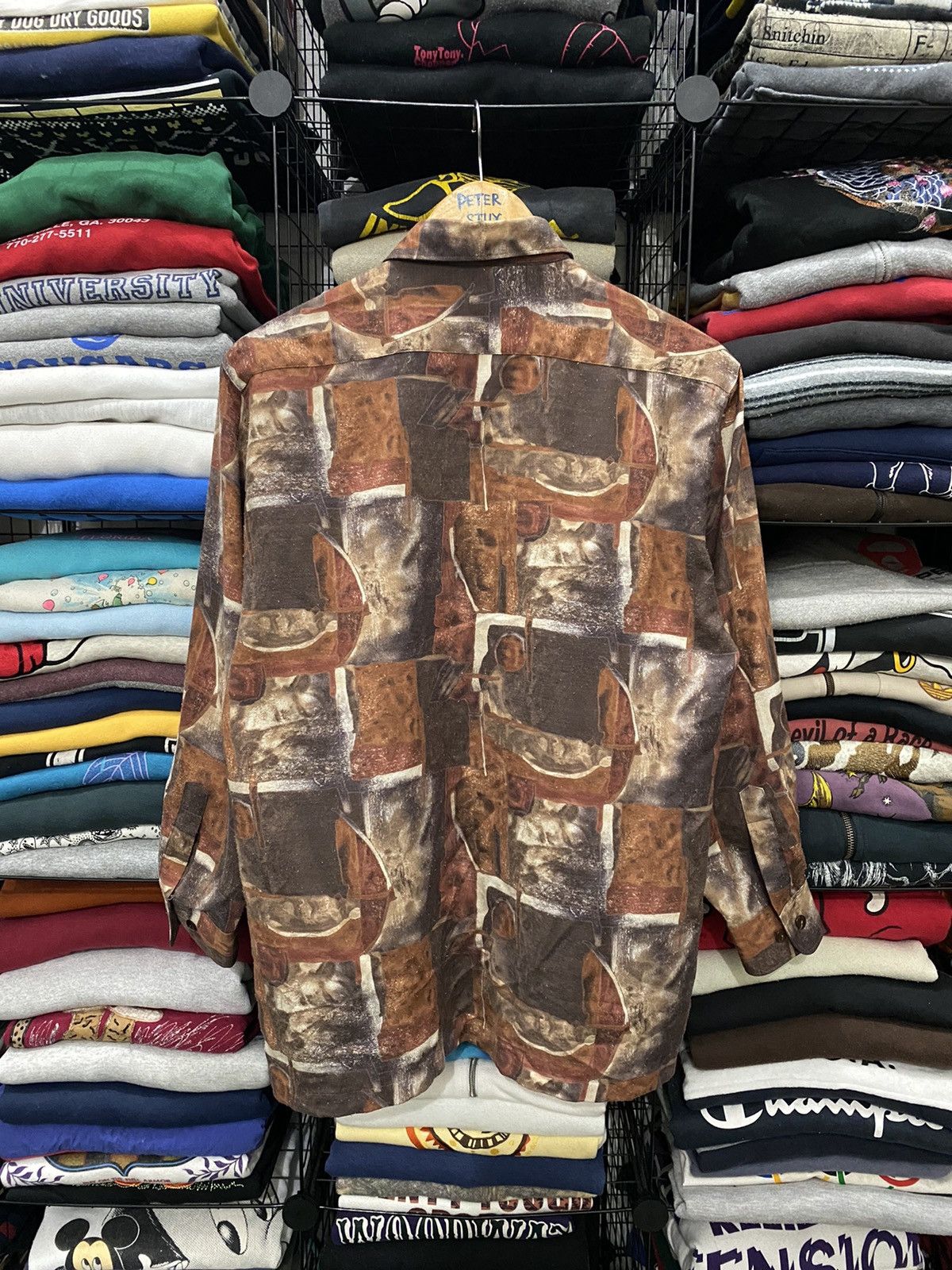 Vintage VINTAGE NOUVELLE PRINTED SHIRT NICE DESIGN Size US M / EU 48-50 / 2 - 3 Thumbnail