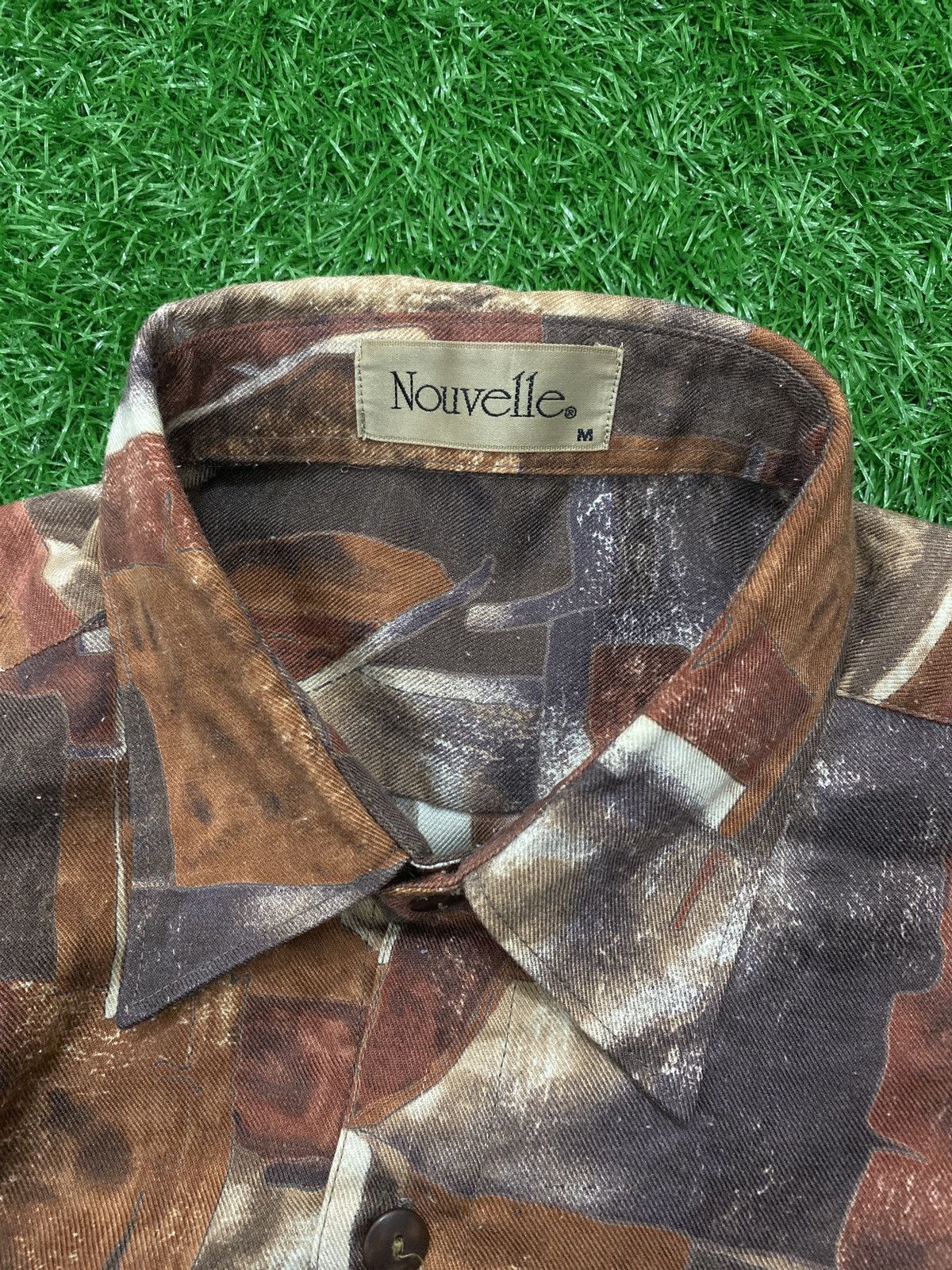 Vintage VINTAGE NOUVELLE PRINTED SHIRT NICE DESIGN Size US M / EU 48-50 / 2 - 6 Thumbnail
