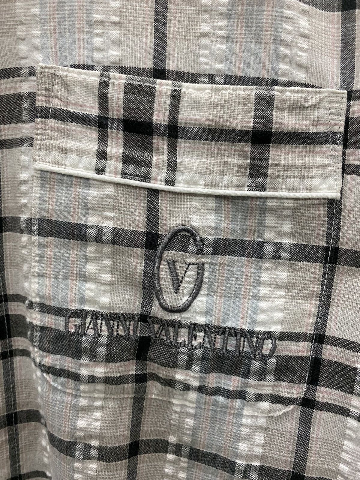 Vintage VINTAGE GIANNI VALENTINO FLANNEL SHIRT Size US M / EU 48-50 / 2 - 6 Thumbnail