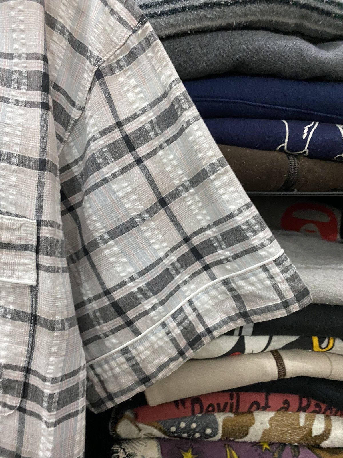 Vintage VINTAGE GIANNI VALENTINO FLANNEL SHIRT Size US M / EU 48-50 / 2 - 5 Thumbnail