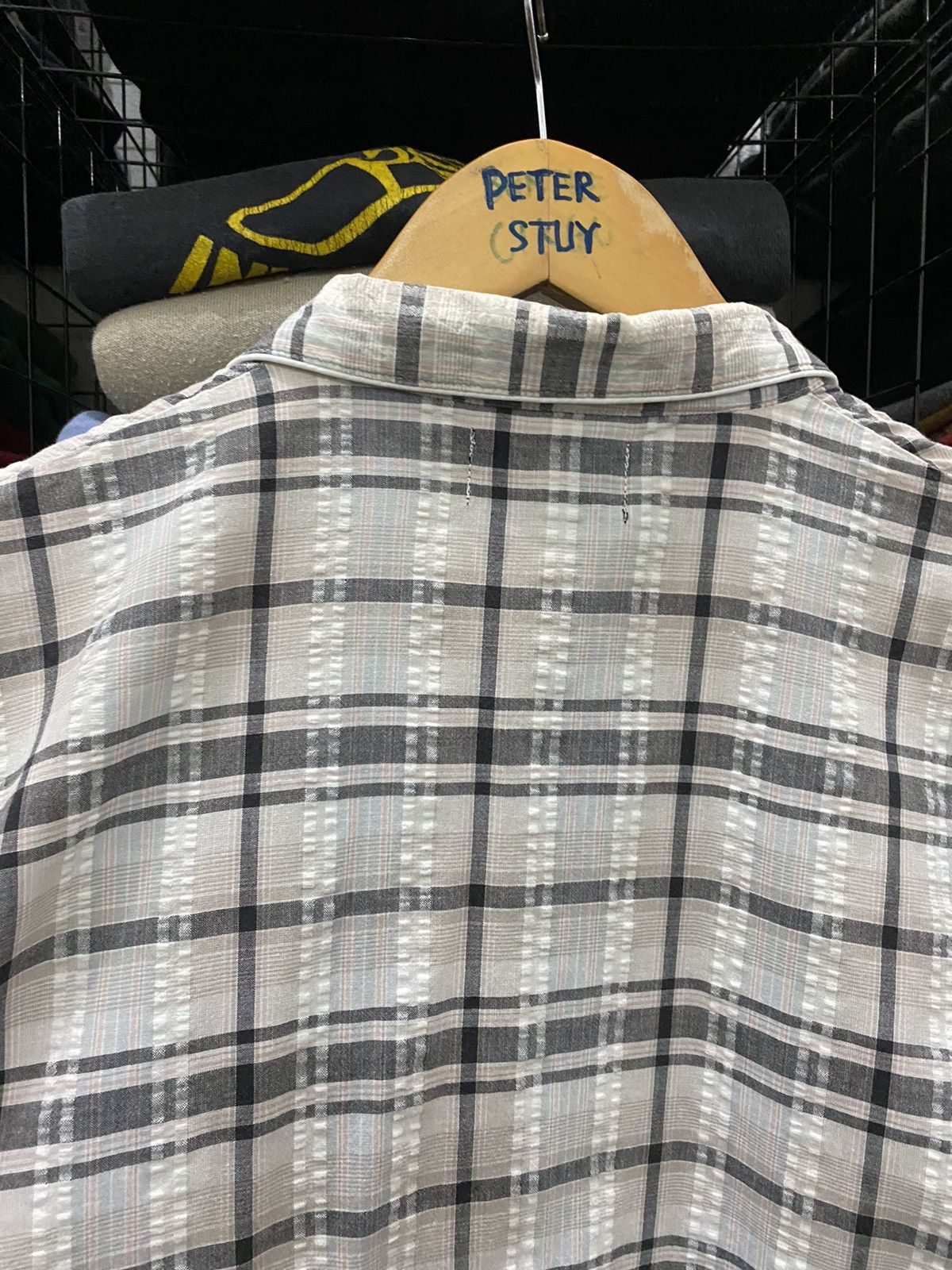 Vintage VINTAGE GIANNI VALENTINO FLANNEL SHIRT Size US M / EU 48-50 / 2 - 4 Thumbnail