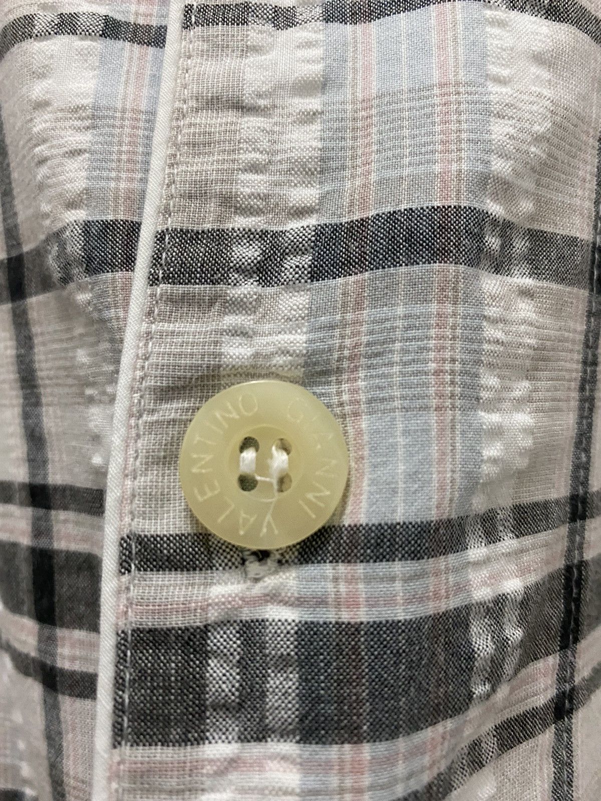 Vintage VINTAGE GIANNI VALENTINO FLANNEL SHIRT Size US M / EU 48-50 / 2 - 7 Thumbnail