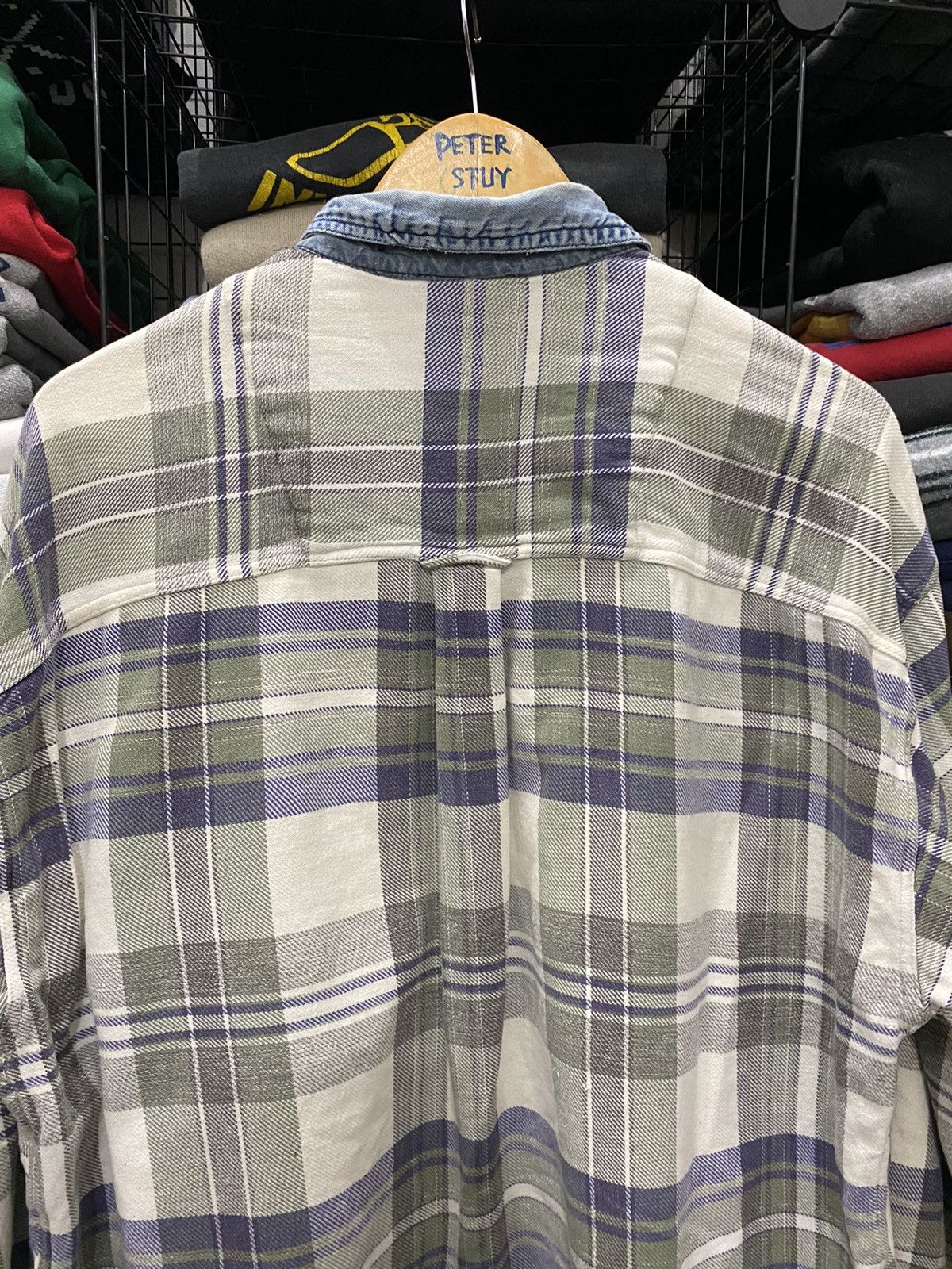 Flannel × Japanese Brand × Vintage VINTAGE FRYDAY CLUB by NRK FLANNEL JACKET Size US M / EU 48-50 / 2 - 4 Thumbnail