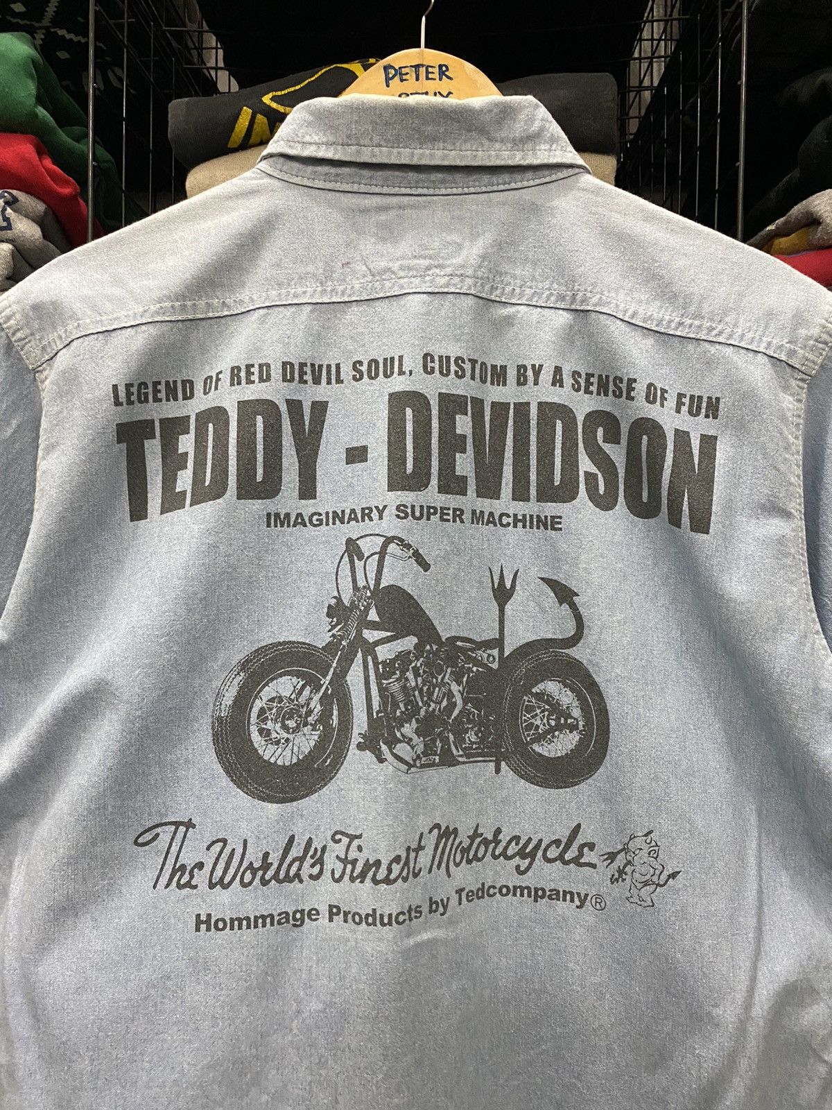 Tedman × Vintage VINTAGE TED COMPANY DENIM SHIRT Size US M / EU 48-50 / 2 - 6 Thumbnail