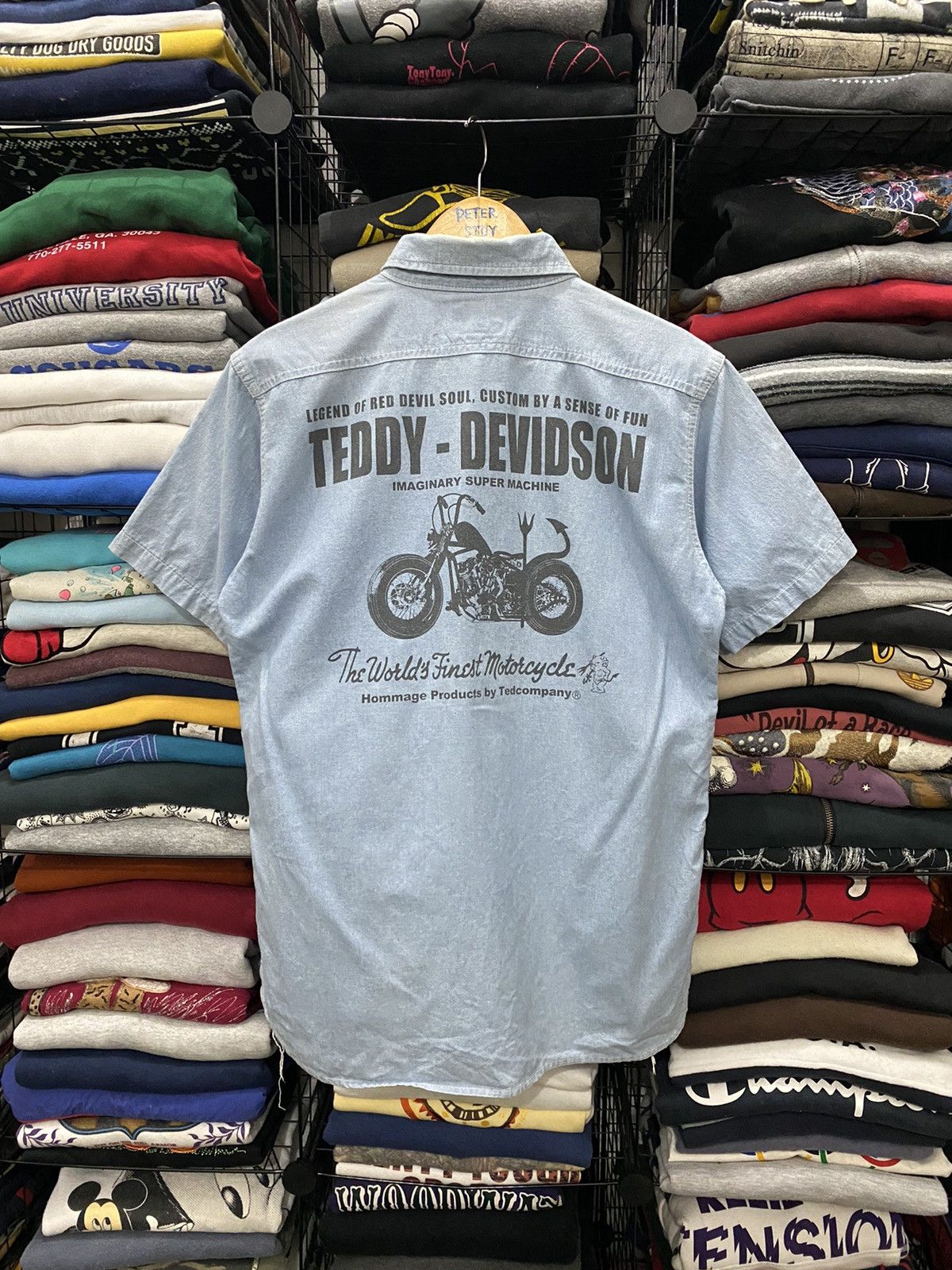 Tedman × Vintage VINTAGE TED COMPANY DENIM SHIRT Size US M / EU 48-50 / 2 - 1 Thumbnail