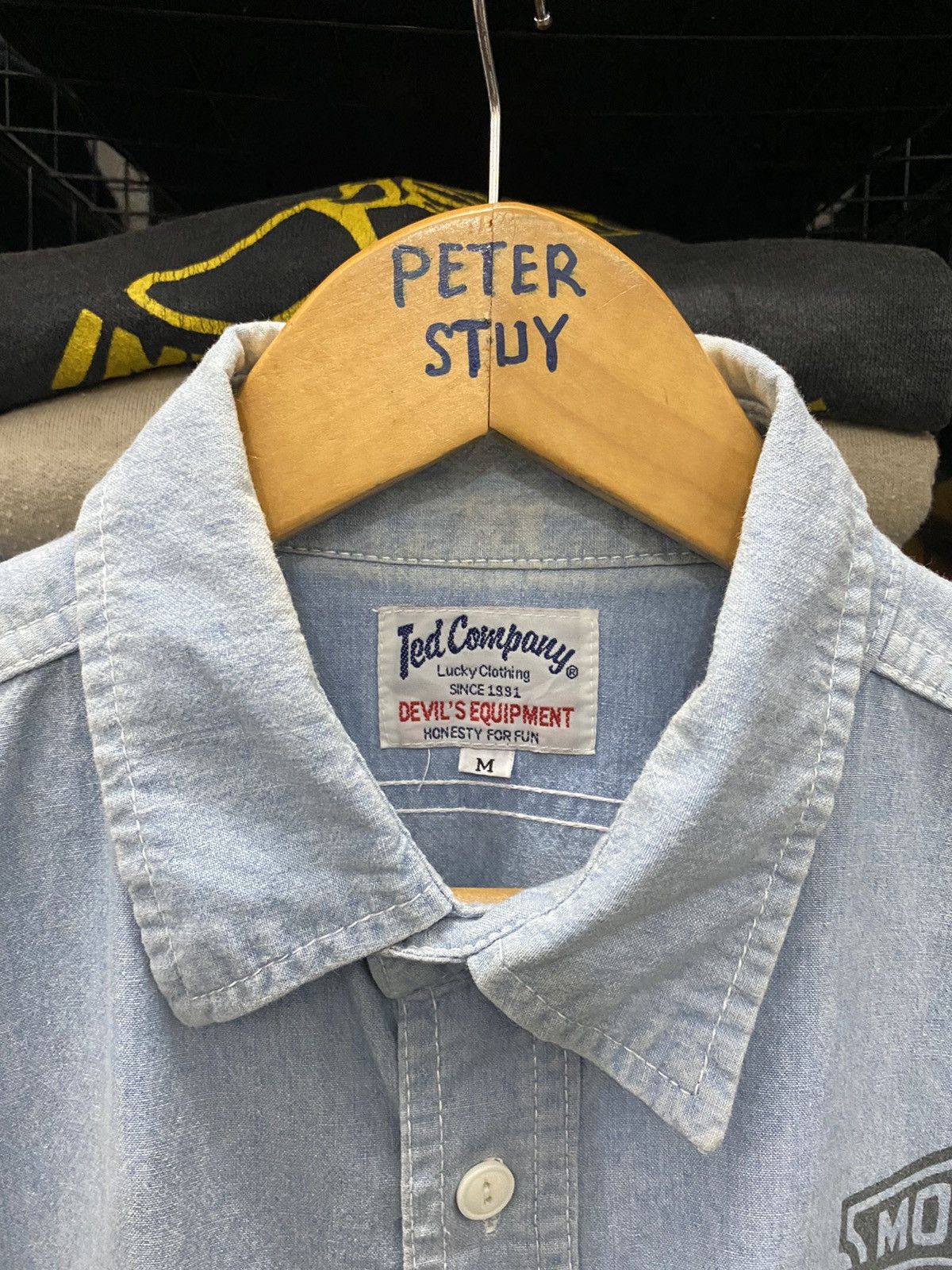 Tedman × Vintage VINTAGE TED COMPANY DENIM SHIRT Size US M / EU 48-50 / 2 - 8 Thumbnail