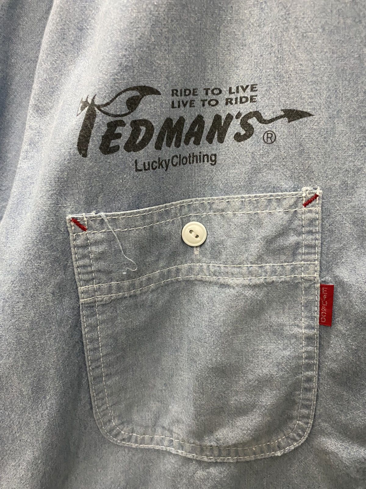 Tedman × Vintage VINTAGE TED COMPANY DENIM SHIRT Size US M / EU 48-50 / 2 - 4 Thumbnail