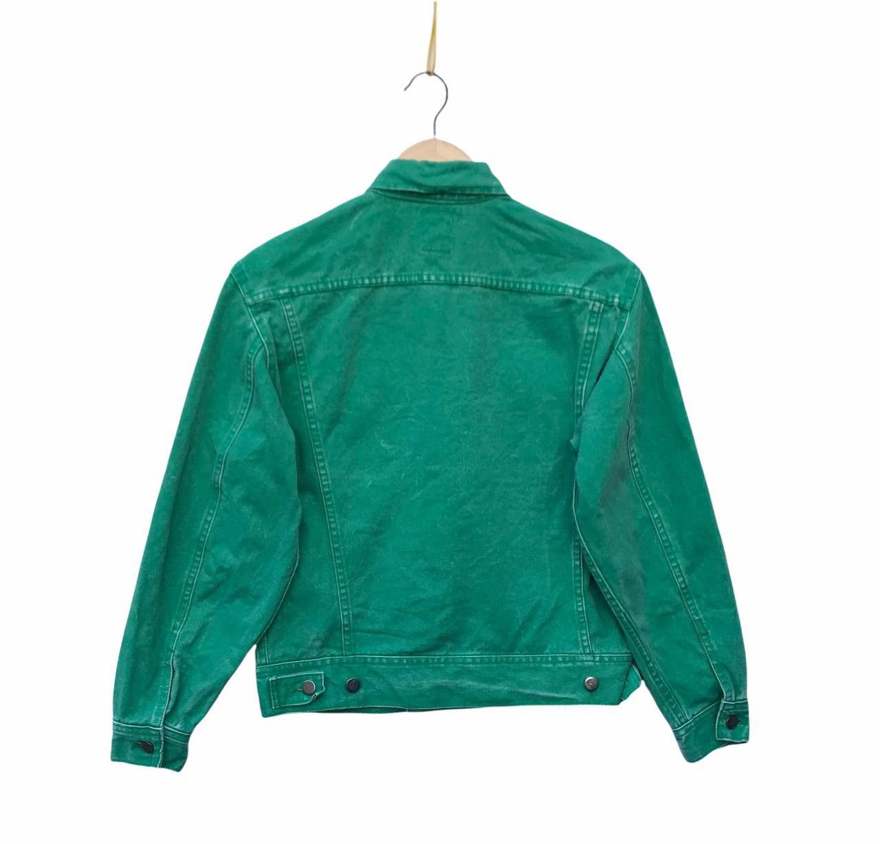 Edwin Rocky Mountain by Edwin Green Denim Jacket Size US S / EU 44-46 / 1 - 6 Thumbnail
