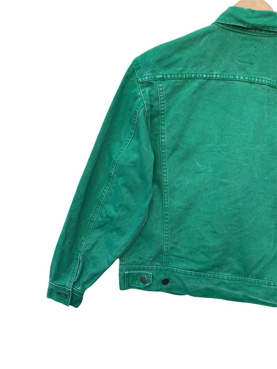 Edwin Rocky Mountain by Edwin Green Denim Jacket Size US S / EU 44-46 / 1 - 7 Thumbnail
