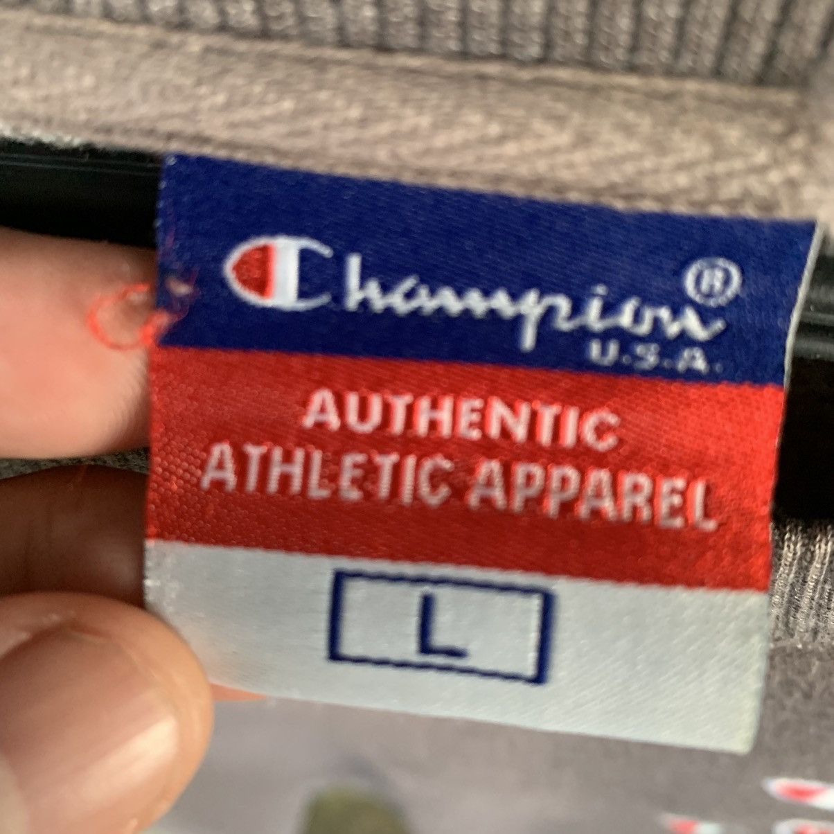 Champion Champion embroidery logo sweatshirt vintage 90s Size US L / EU 52-54 / 3 - 6 Thumbnail