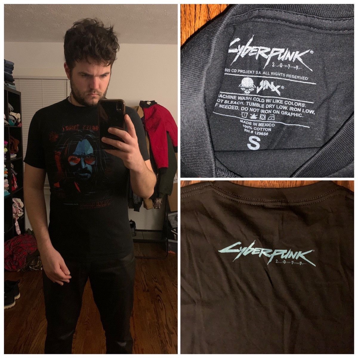 Other Rare Cyberpunk 2077 Johnny Silverhand Tee Size US S / EU 44-46 / 1 - 4 Thumbnail