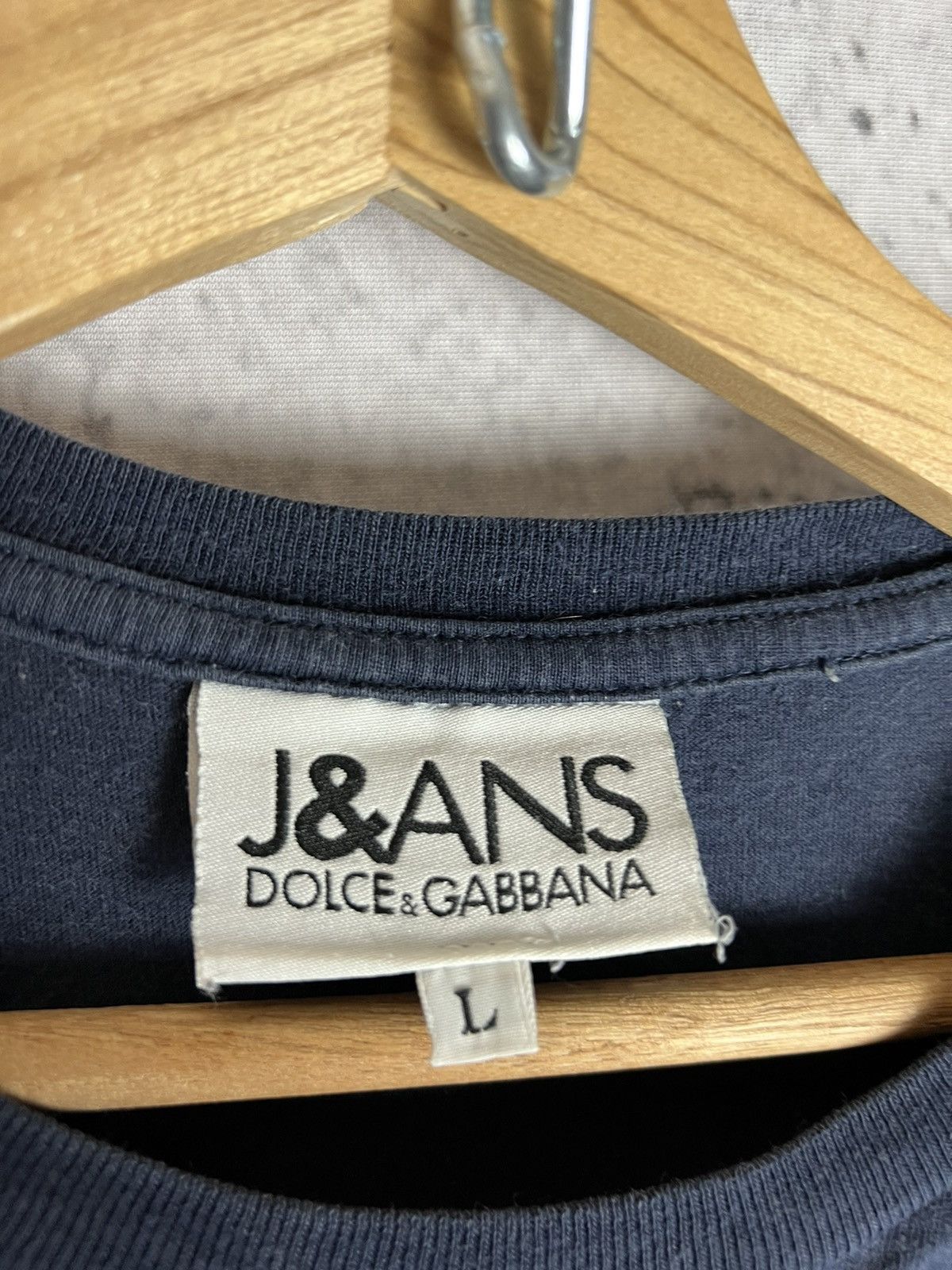Dolce & Gabbana Vintage Y2K Dolce & Gabbana jeans style t Shirt Size L / US 10 / IT 46 - 3 Thumbnail