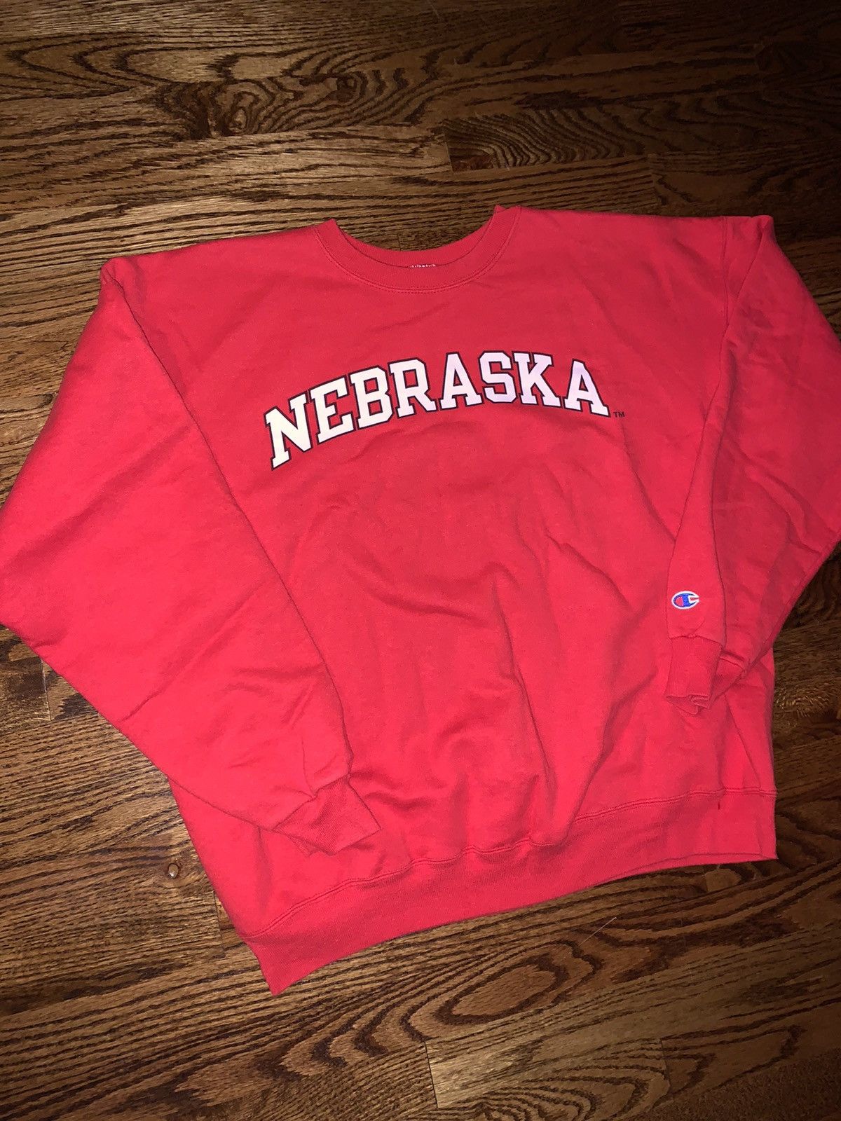 Champion True Vintage Nebraska Sweatshirt Size US XL / EU 56 / 4 - 2 Thumbnail