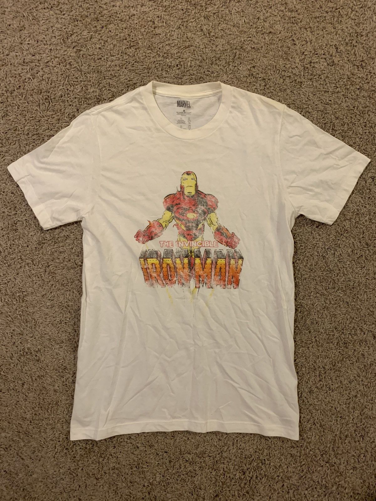 Marvel Comics Rare Vintage Marvel Comics Invincible Iron Man Tee Size US M / EU 48-50 / 2 - 1 Thumbnail