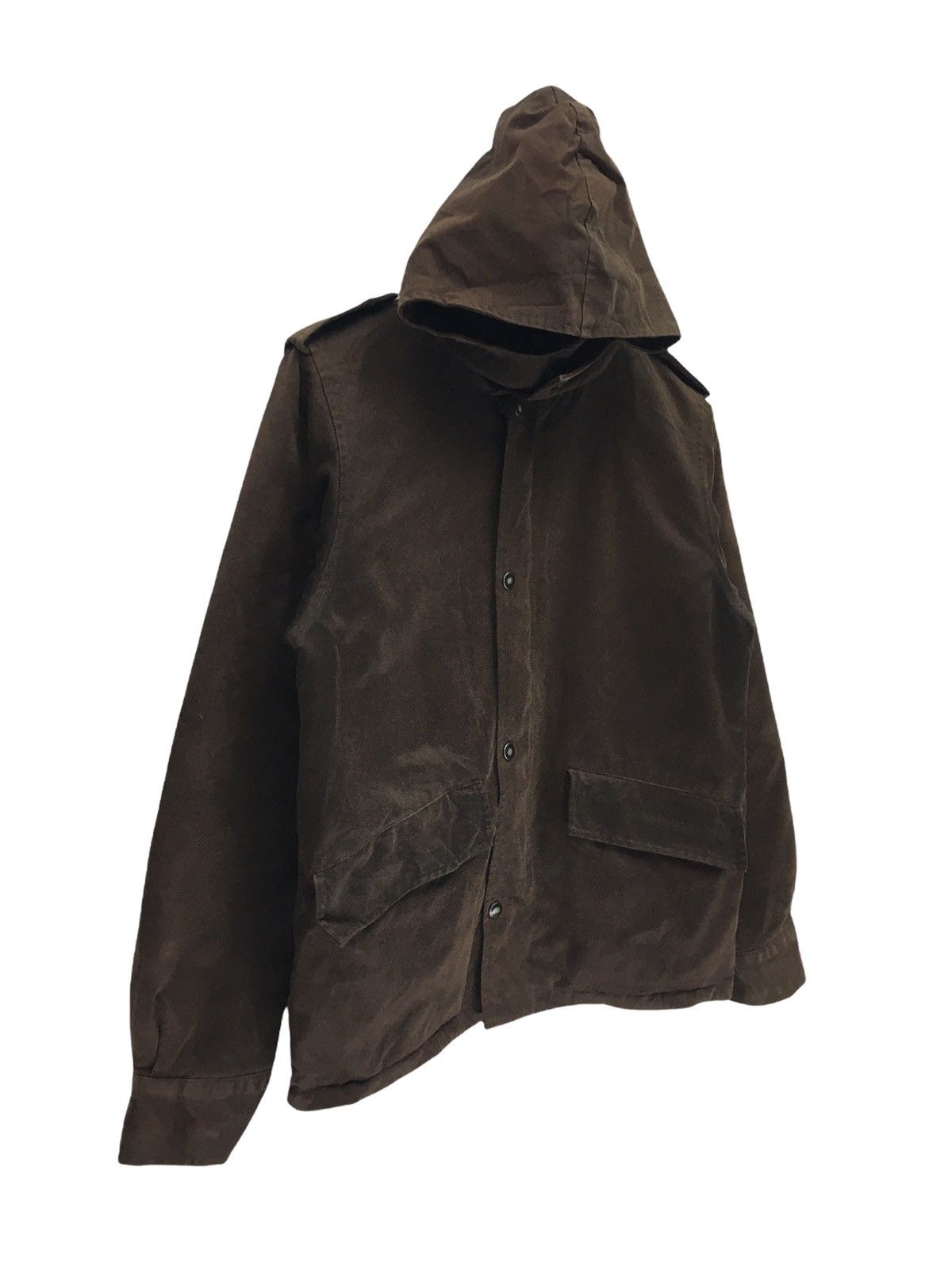 A.P.C. × Designer Vintage A.P.C Plain Brown Hoddie Jacket Size US M / EU 48-50 / 2 - 5 Thumbnail